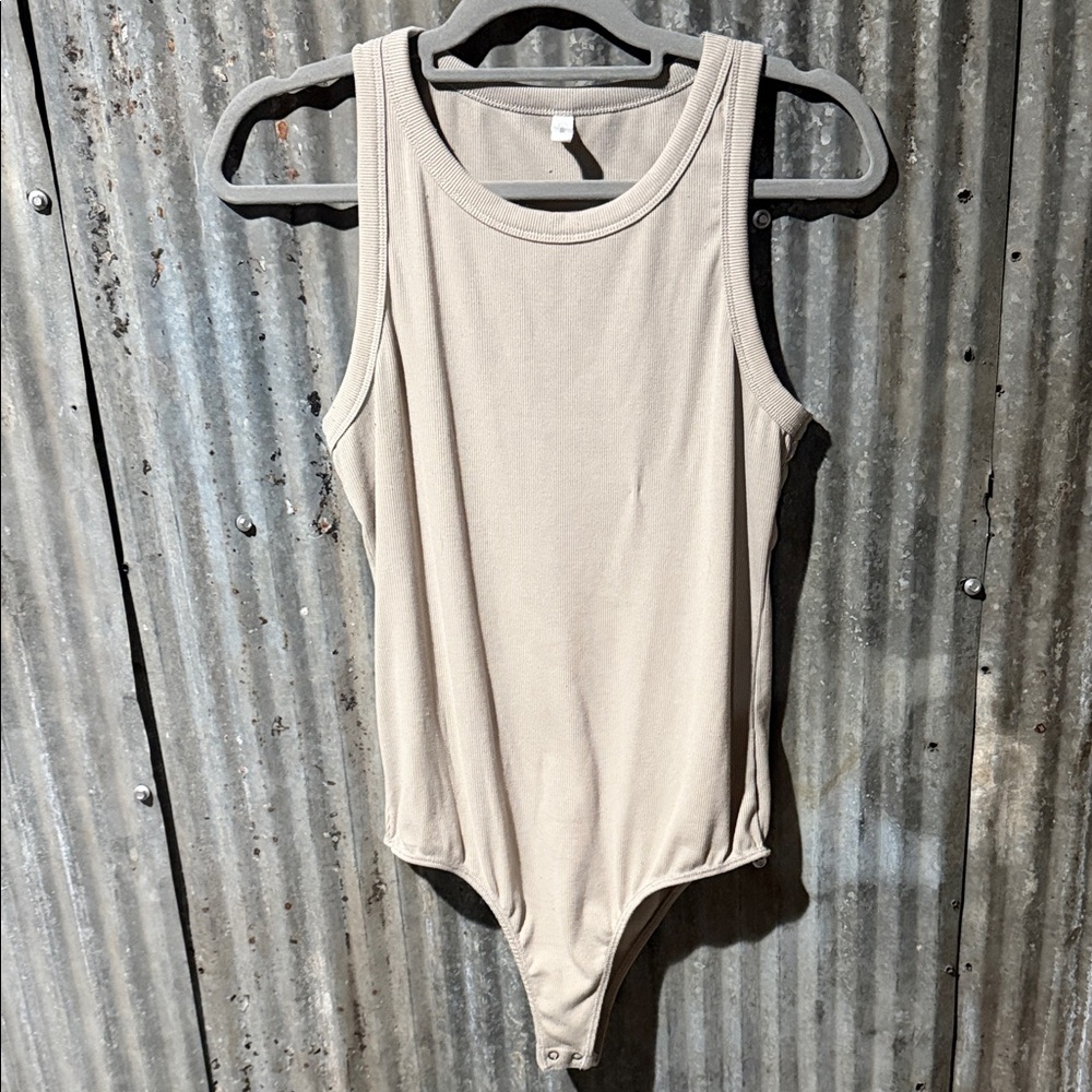 Wishlist Tan Bodysuit